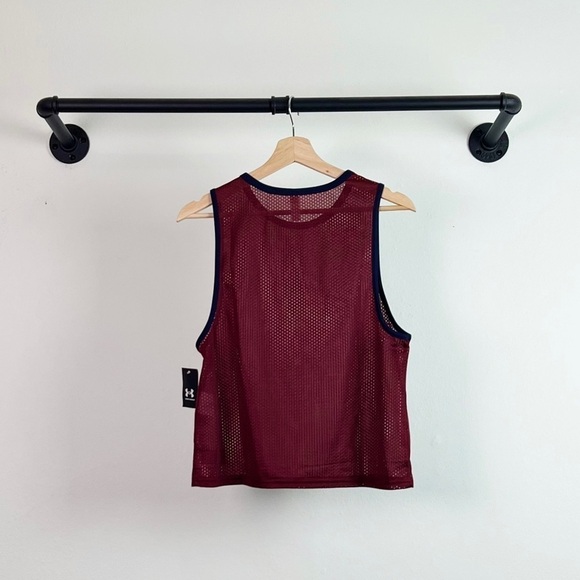 NWT Under Armour UA Playback Retro Mesh Sleeveless Tank Top - Picture 7 of 8